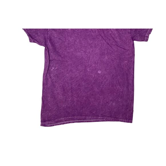 Nirvana Vintage Style Smile Back Short Sleeve Unisex T Shirt Crew Neck M Purple - Picture 9 of 15